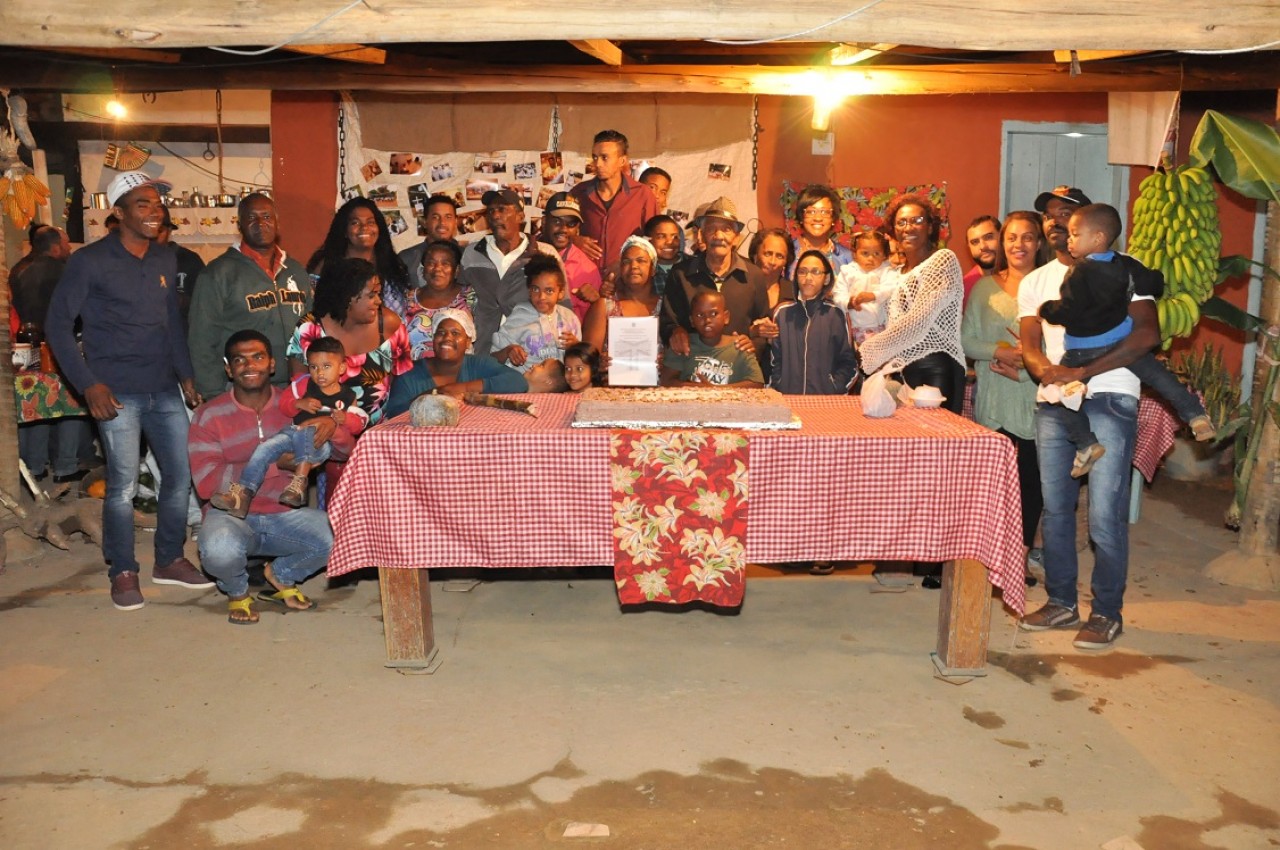 Festa cultural marca certificação de comunidade quilombola