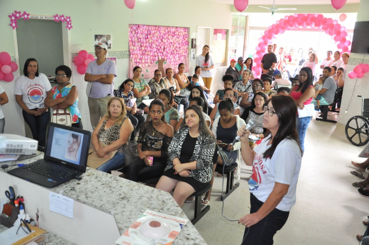 Secretaria de Saúde de Guaçuí dá início as ações do Outubro Rosa