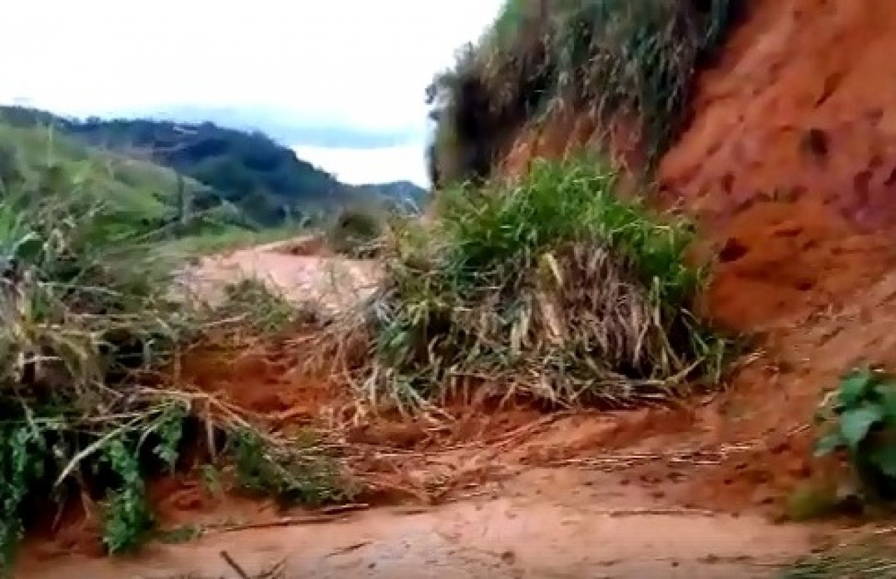 Estradas de Guaçuí danificadas também por causa de chuvas