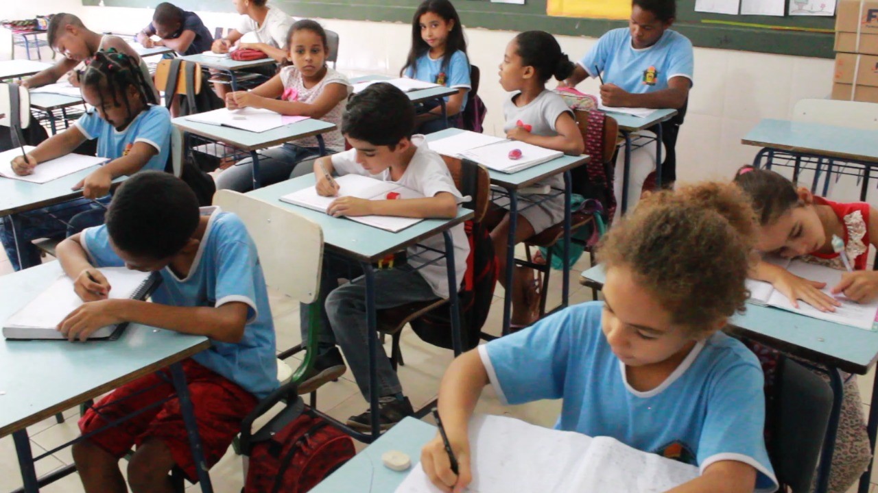 Ensino de tempo integral na Escola Eugênio de Souza Paixão em Guaçuí