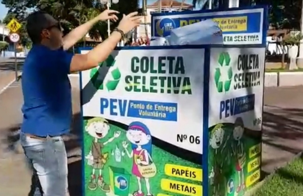 Guaçuí coletou 40 toneladas de resíduos recicláveis em janeiro