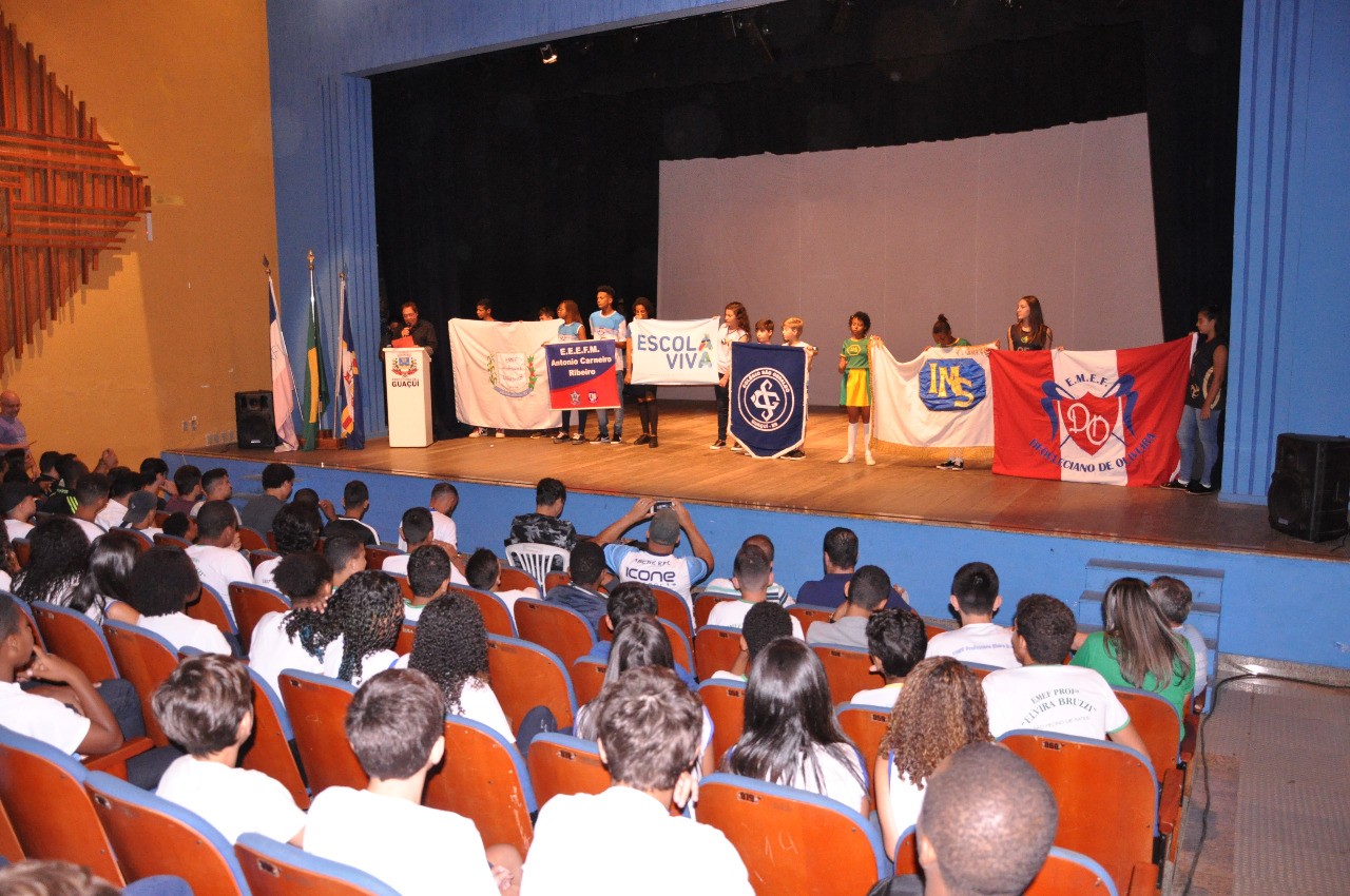 Aberta Fase municipal dos Jogos Escolares em Guaçuí