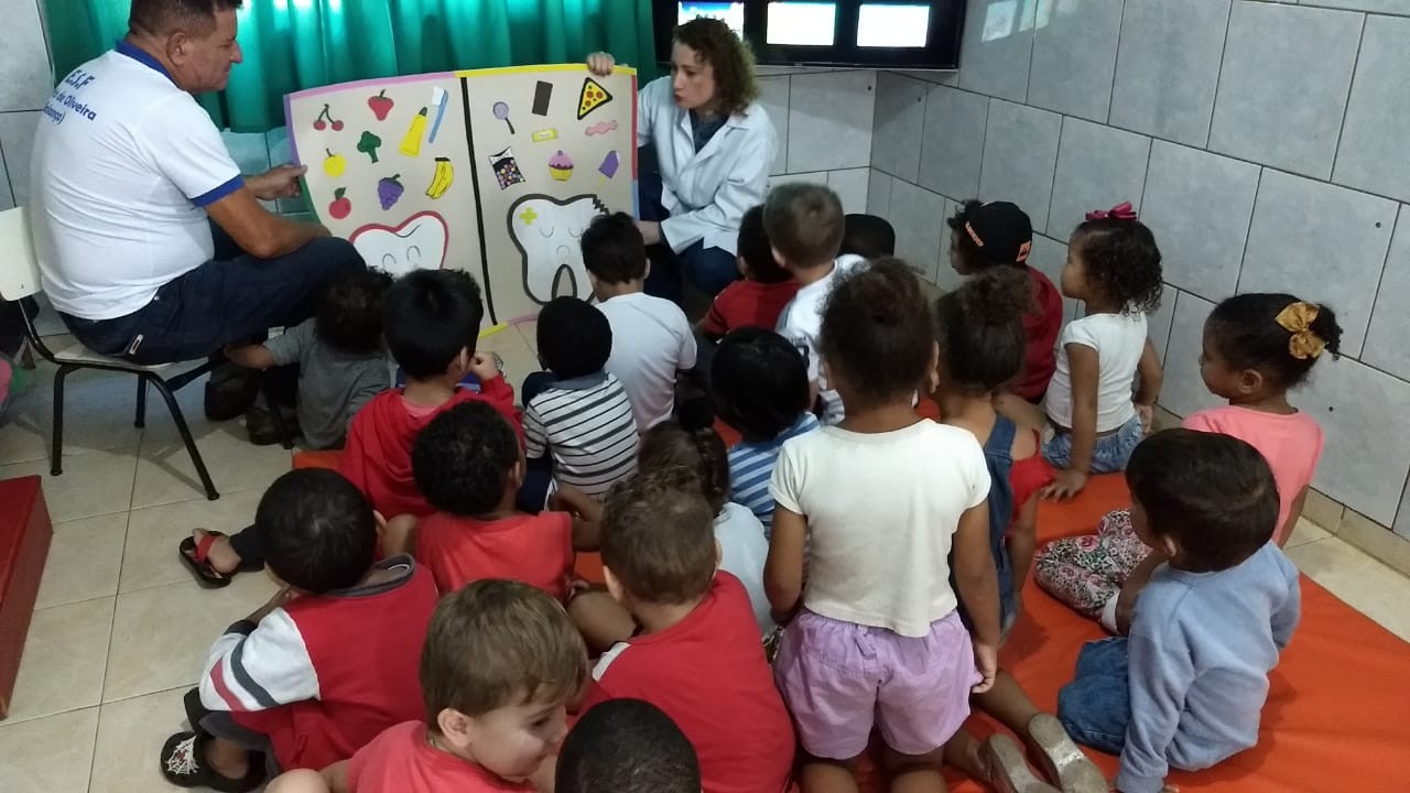Saúde Bucal prioriza prevenção atendendo as crianças em Guaçuí