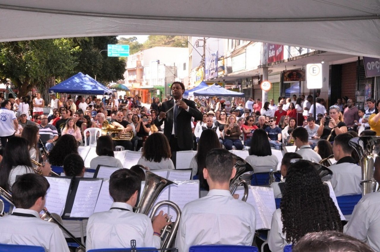 Encontro em Guaçuí reuniu bandas de nove municípios