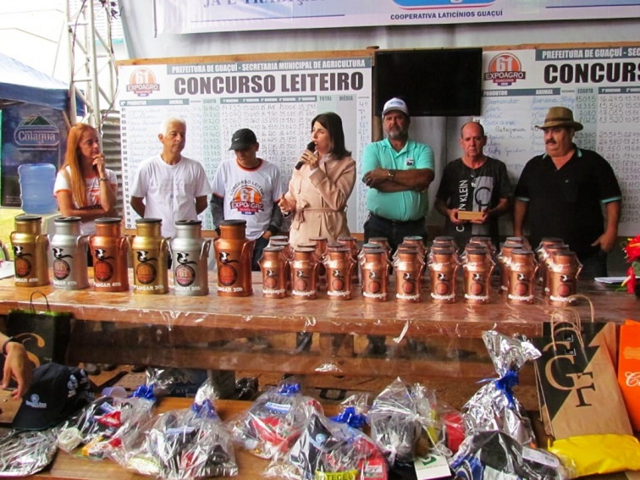 Concurso Leiteiro da Expoagro mostra potencial da pecuária de Guaçuí
