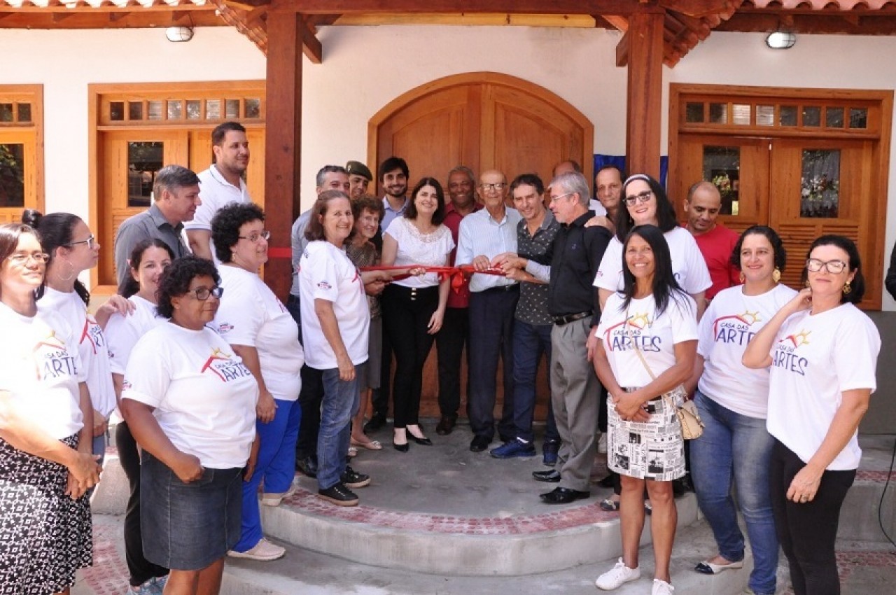 Resgate da história na inauguração da Casa das Artes de Guaçuí Resgate da história na inauguração da Casa das Artes de Guaçuí