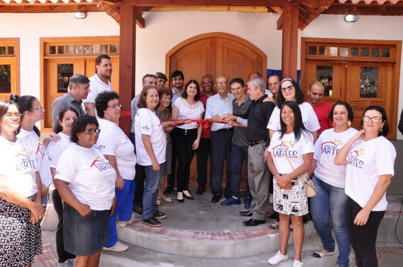 Resgate da história na inauguração da Casa das Artes de Guaçuí