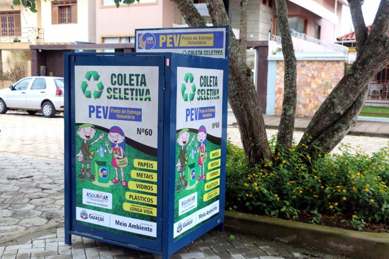 Secretaria de Meio Ambiente implanta mais 16 PEVs em Guaçuí