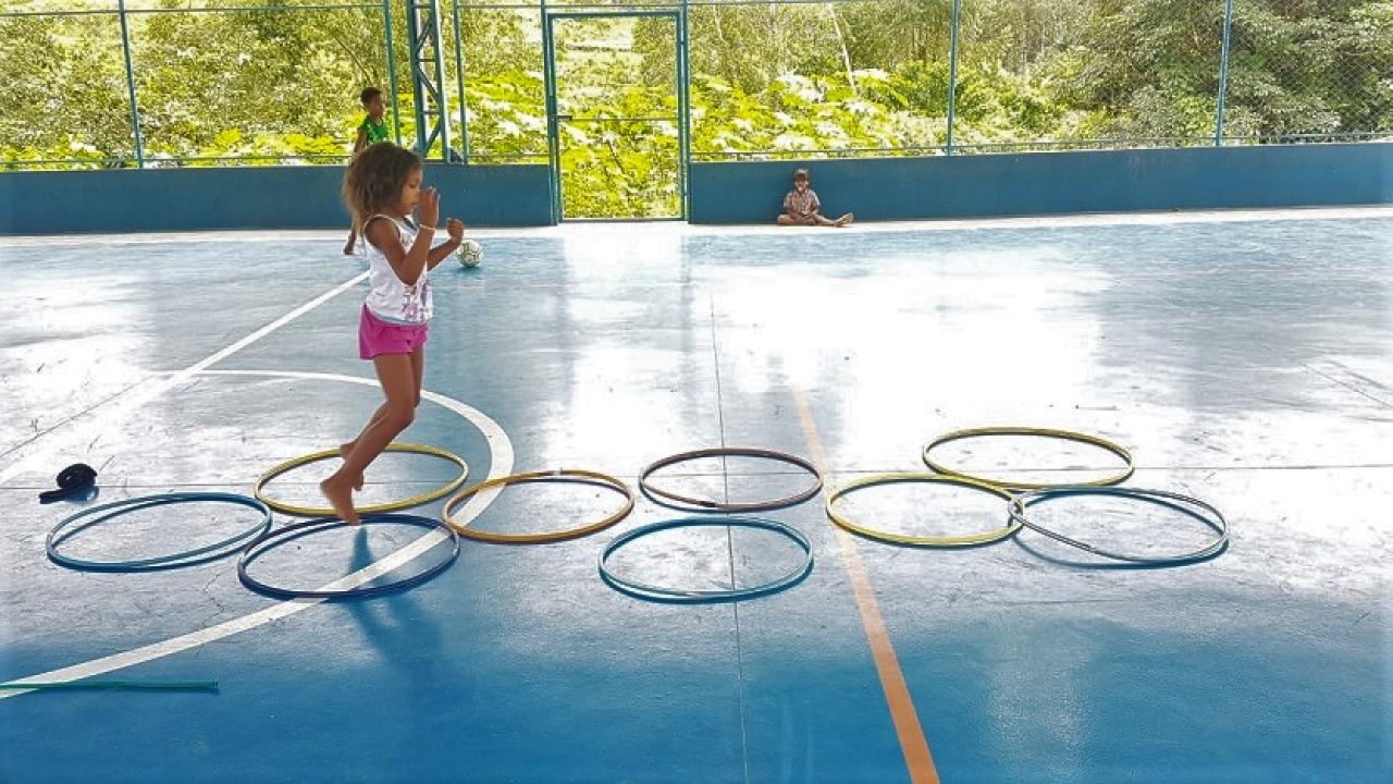 Esporte nas Férias leva diversão a bairros de Guaçuí