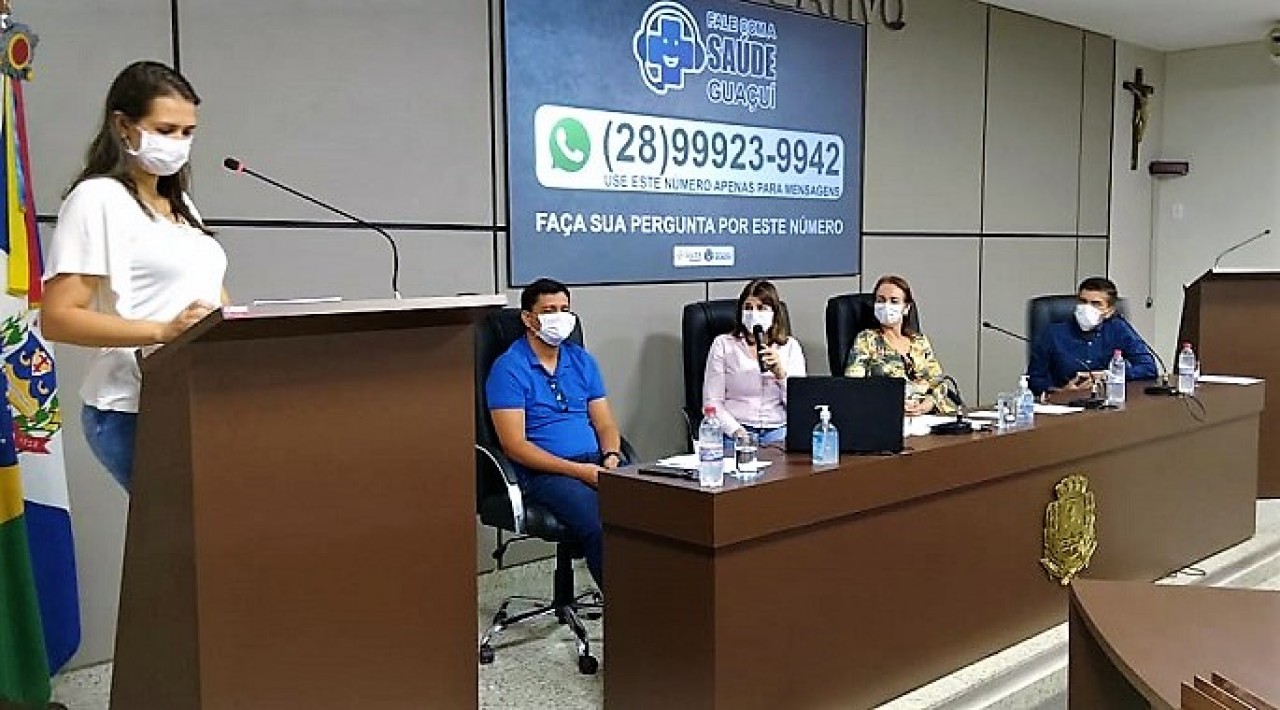 Prefeitura de Guaçuí realiza “live” para falar sobre ações contra Coronavírus