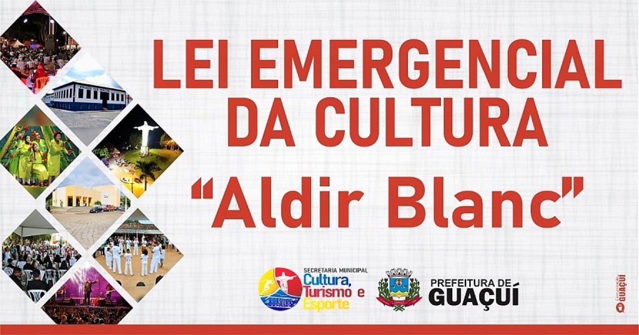 Prazo para cadastro da Lei Aldir Blanc prorrogado em Guaçuí