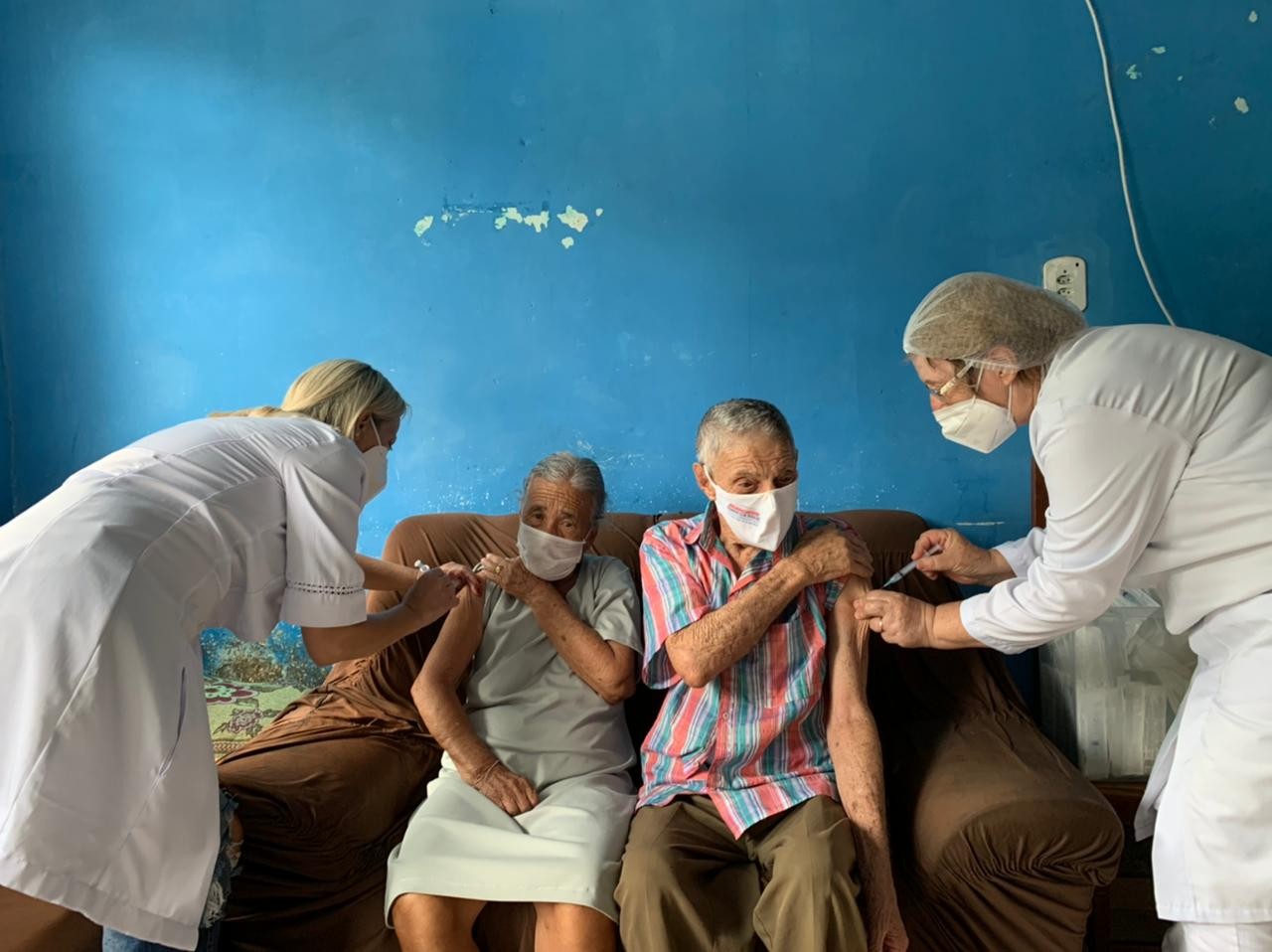 Em Guaçuí 138 dos 167 idosos com mais de 90 anos já estão vacinados