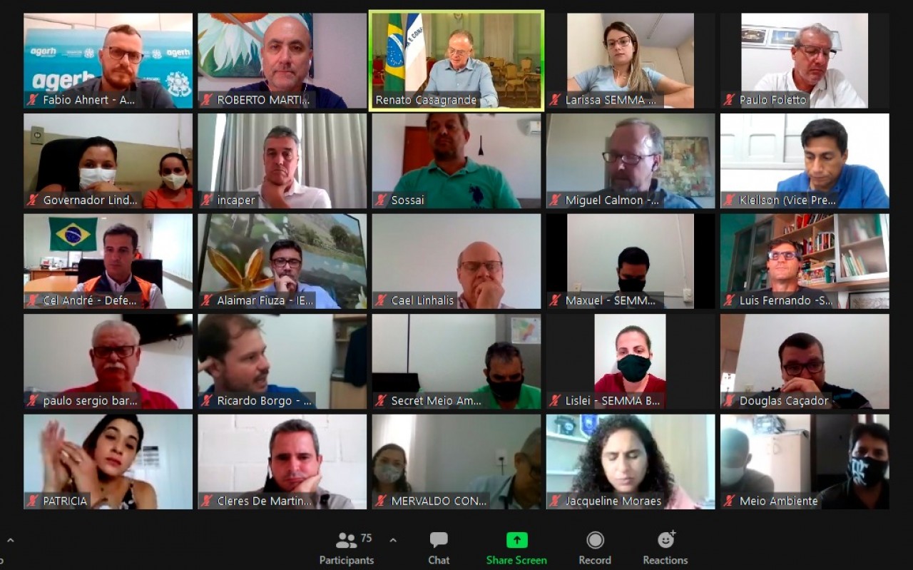 Semmam participa de solenidade virtual alusiva ao Dia Mundial da Água Semmam participa de solenidade virtual alusiva ao Dia Mundial da Água