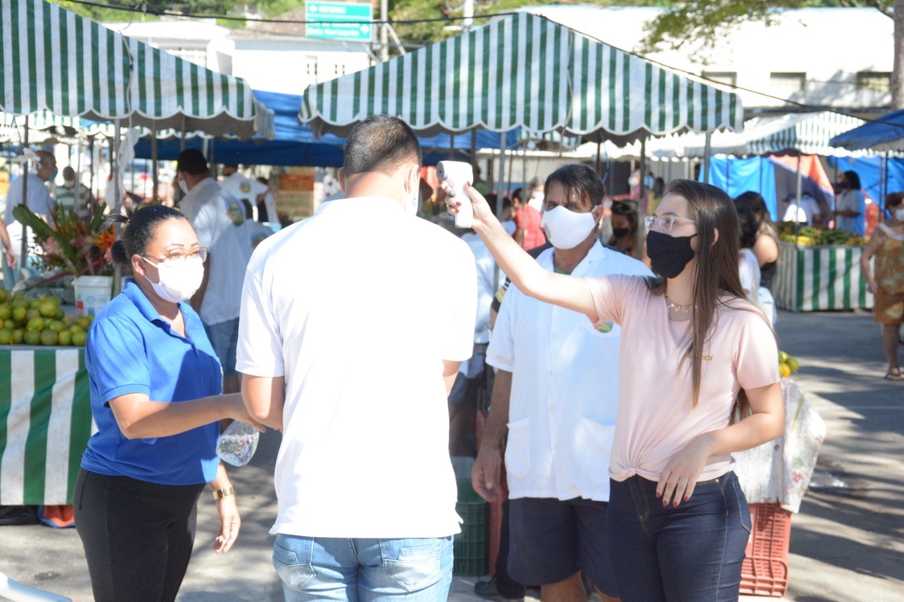 Feira Livre do Produtor Rural retornam as atividades reforçando medidas de prevenção contra o COVID-19 Feira Livre do Produtor Rural retornam as atividades reforçando medidas de prevenção contra o COVID-19