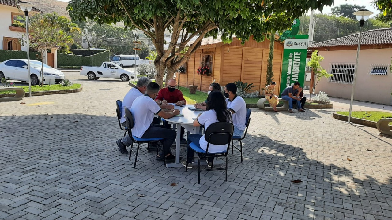 Meio Ambiente realiza reunião de avaliação e planejamento Meio Ambiente realiza reunião de avaliação e planejamento