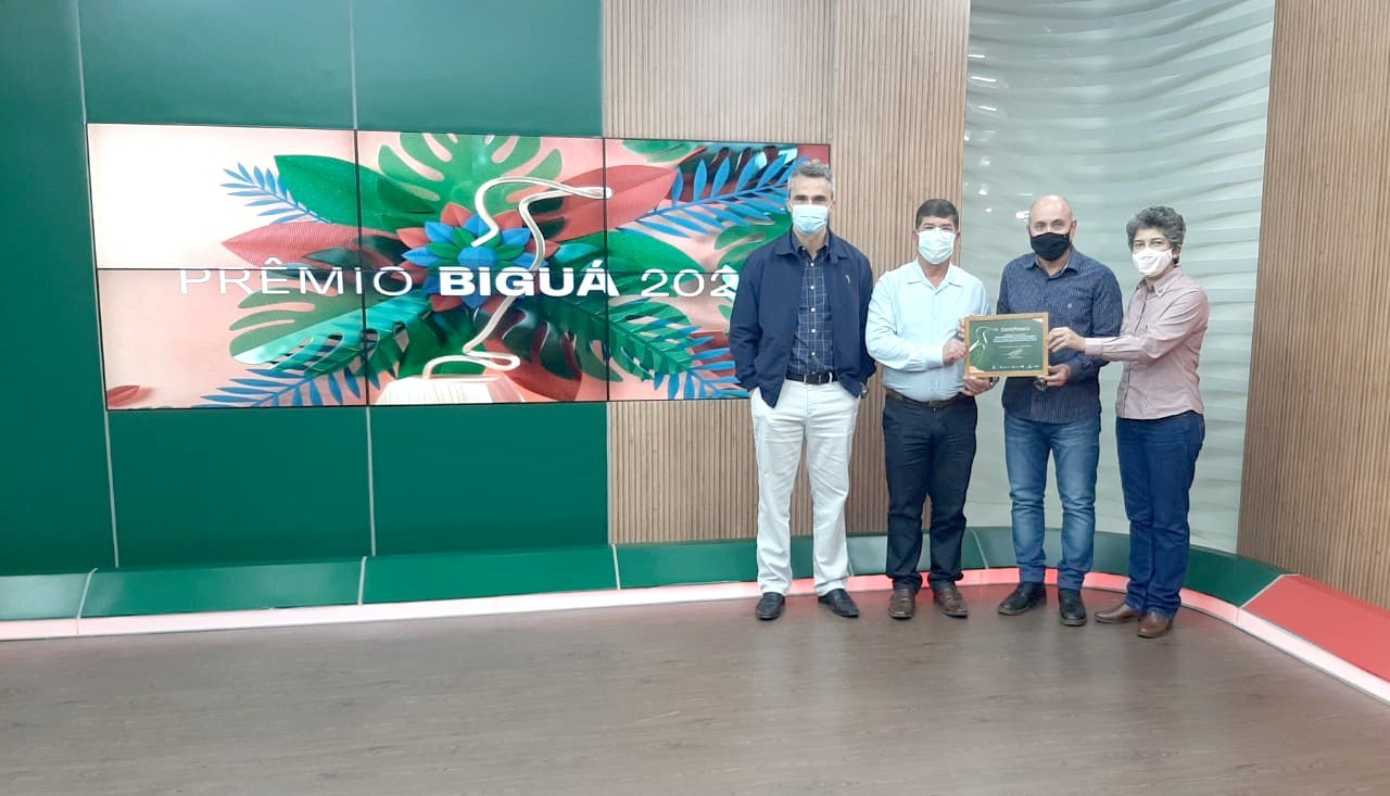 Guaçuí recebe certificado do Prêmio Biguá de Sustentabilidade Guaçuí recebe certificado do Prêmio Biguá de Sustentabilidade