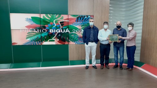 Guaçuí recebe certificado do Prêmio Biguá de Sustentabilidade Guaçuí recebe certificado do Prêmio Biguá de Sustentabilidade