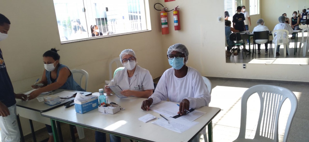 Mais de 500 adolescentes foram vacinados no Dia D em Guaçuí