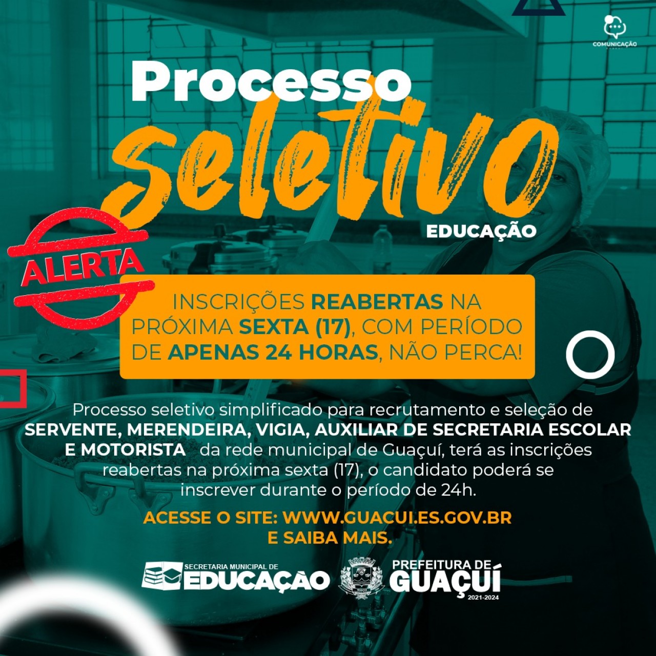 SECRETARIA DE EDUCAÇÃO VAI REABRIR AS INSCRIÇÕES DO PROCESSO SELETIVO DE PROFISSIONAIS DE APOIO PARA A EDUCAÇÃO SECRETARIA DE EDUCAÇÃO VAI REABRIR AS INSCRIÇÕES DO PROCESSO SELETIVO DE PROFISSIONAIS DE APOIO PARA A EDUCAÇÃO