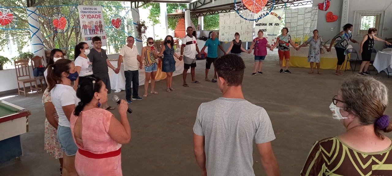 MUITA ANIMAÇÃO NO RETORNO DAS ATIVIDADES DO GRUPO PSICOSSOCIAL MUITA ANIMAÇÃO NO RETORNO DAS ATIVIDADES DO GRUPO PSICOSSOCIAL