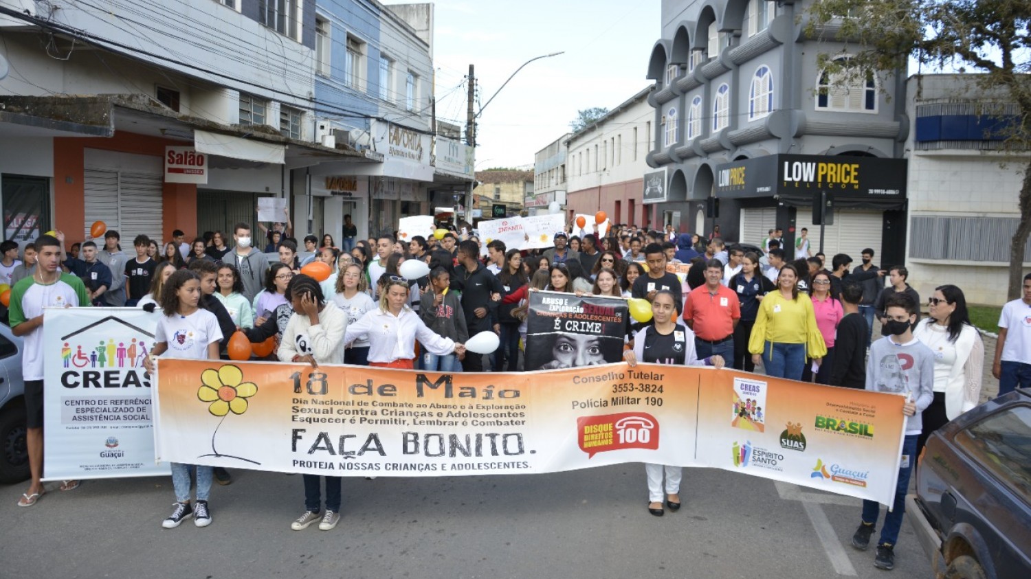 "FAÇA BONITO" - PREFEITURA PROMOVE AÇÕES DE COMBATE À VIOLÊNCIA SEXUAL CONTRA CRIANÇAS E ADOLESCENTES