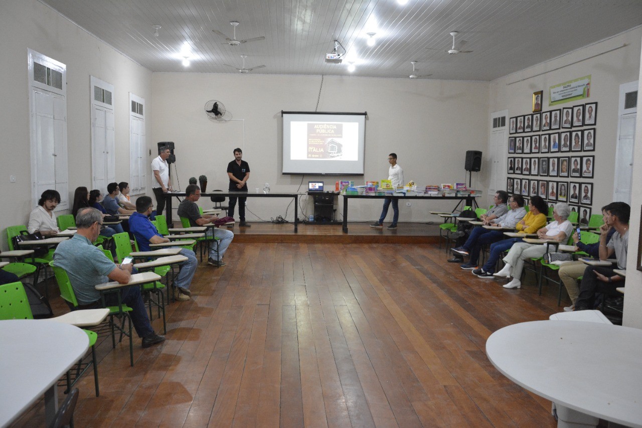 SECRETARIA DE OBRAS REALIZA APRESENTAÇÃO DO ESTUDO DE IMPACTO DE VIZINHANÇA (EIV) DO EDIFÍCIO ITÁLIA SECRETARIA DE OBRAS REALIZA APRESENTAÇÃO DO ESTUDO DE IMPACTO DE VIZINHANÇA (EIV) DO EDIFÍCIO ITÁLIA