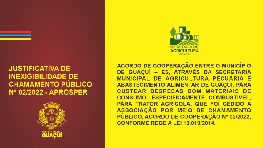 1° AGRO GUAÇUÍ 1° AGRO GUAÇUÍ