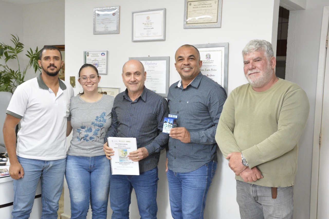 SEMMAM RECEBE SECRETÁRIO DE MEIO AMBIENTE DE IÚNA PARA VISITA TÉCNICA SEMMAM RECEBE SECRETÁRIO DE MEIO AMBIENTE DE IÚNA PARA VISITA TÉCNICA