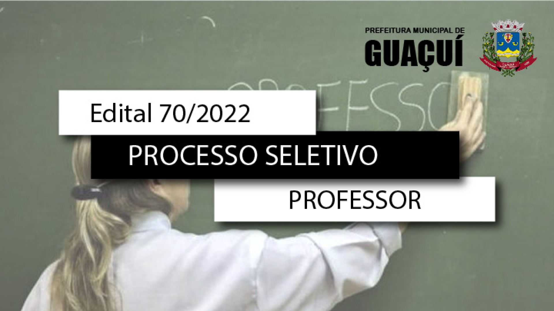 EDITAL EDUCAÇÃO Nº 070/2022 - PROFESSORES
