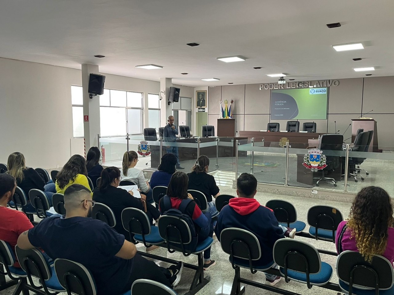 PREFEITURA DE GUAÇUÍ REALIZA AUDIÊNCIA PÚBLICA PARA APRESENTAR LDO 2024 PREFEITURA DE GUAÇUÍ REALIZA AUDIÊNCIA PÚBLICA PARA APRESENTAR LDO 2024