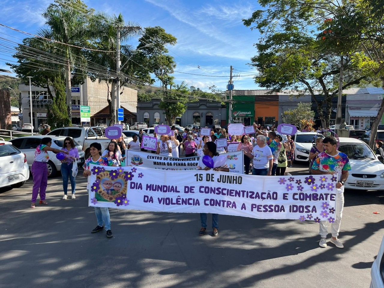 PREFEITURA PROMOVE ATIVIDADES EM ALUSÃO AO JUNHO VIOLETA, MÊS DE CONSCIENTIZAÇÃO CONTRA A VIOLÊNCIA À PESSOA IDOSA PREFEITURA PROMOVE ATIVIDADES EM ALUSÃO AO JUNHO VIOLETA, MÊS DE CONSCIENTIZAÇÃO CONTRA A VIOLÊNCIA À PESSOA IDOSA