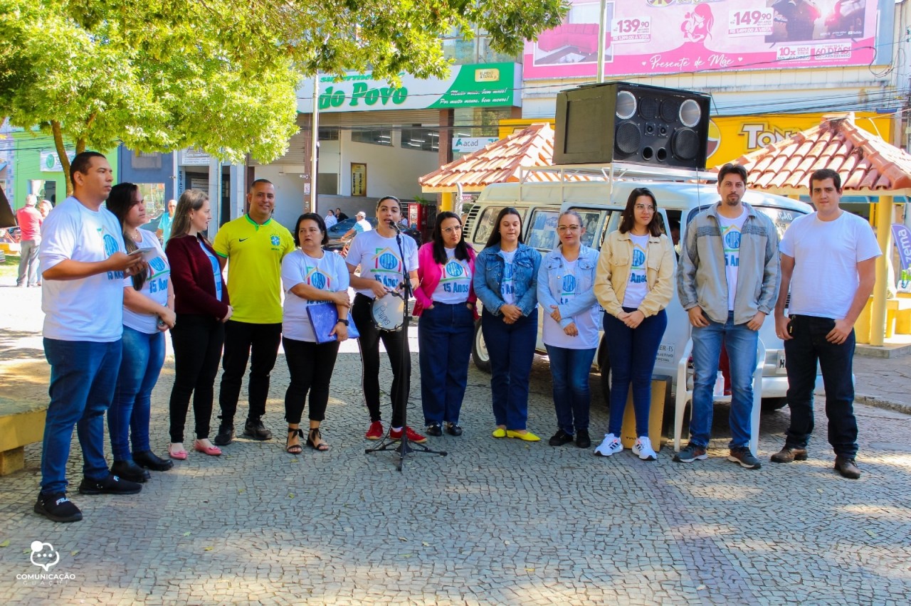PREFEITURA DE GUAÇUÍ CELEBRA 15 ANOS DO CENTRO DE ATENÇÃO PSICOSSOCIAL- CAPS PREFEITURA DE GUAÇUÍ CELEBRA 15 ANOS DO CENTRO DE ATENÇÃO PSICOSSOCIAL- CAPS