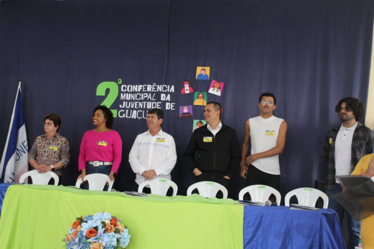 PREFEITURA PROMOVE II CONFERÊNCIA MUNICIPAL DA JUVENTUDE DE GUAÇUÍ PREFEITURA PROMOVE II CONFERÊNCIA MUNICIPAL DA JUVENTUDE DE GUAÇUÍ