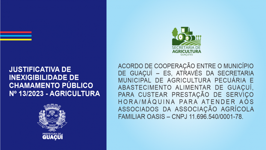 1° AGRO GUAÇUÍ 1° AGRO GUAÇUÍ
