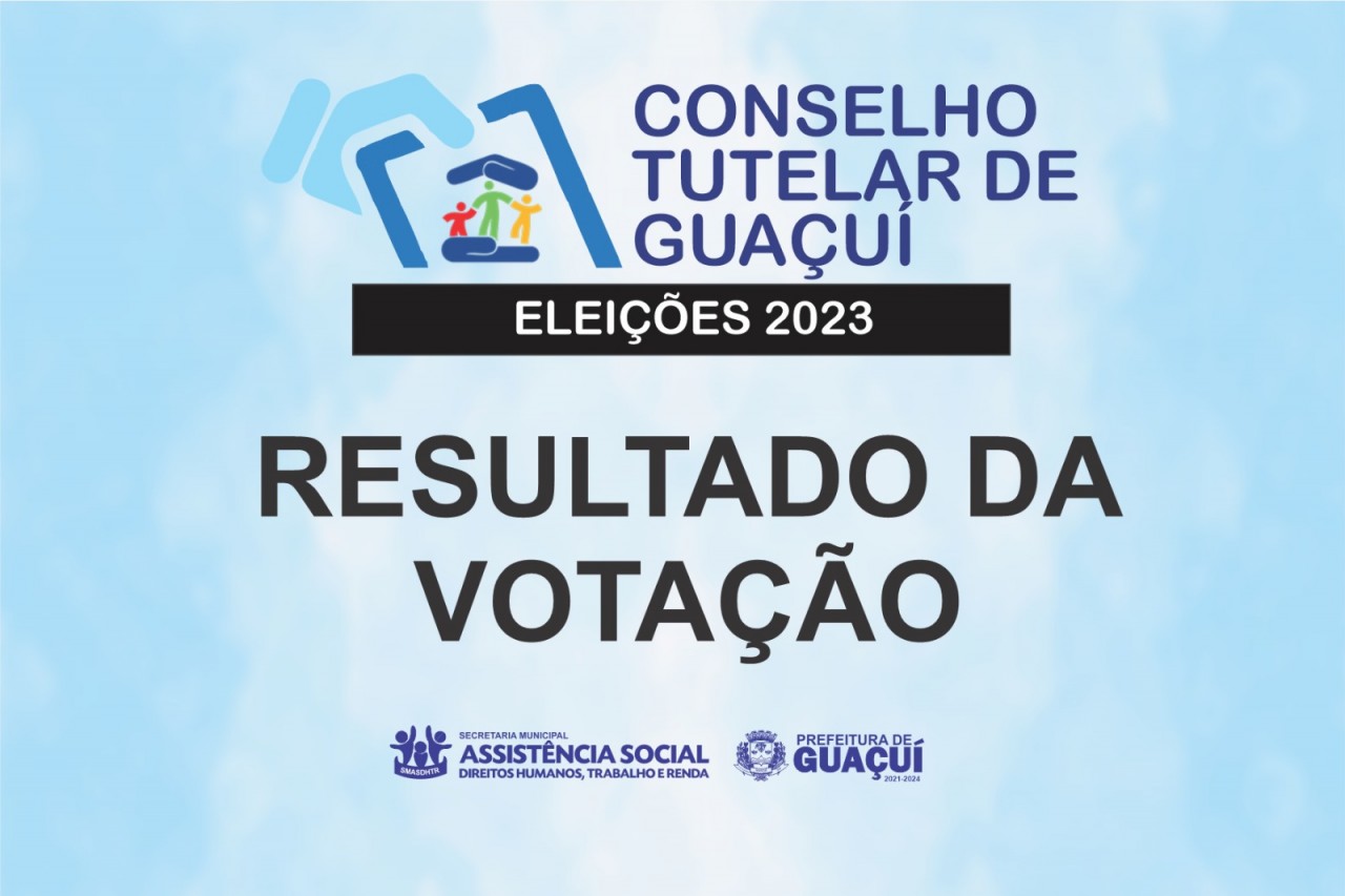 ELEIÇÃO DEFINIU NOVOS MEMBROS DO CONSELHO TUTELAR DE GUAÇUÍ ELEIÇÃO DEFINIU NOVOS MEMBROS DO CONSELHO TUTELAR DE GUAÇUÍ