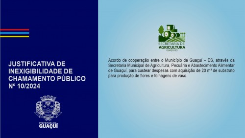 JUSTIFICATIVA DE INEXIGIBILIDADE DE CHAMAMENTO PÚBLICO Nº 10/2024 JUSTIFICATIVA DE INEXIGIBILIDADE DE CHAMAMENTO PÚBLICO Nº 10/2024