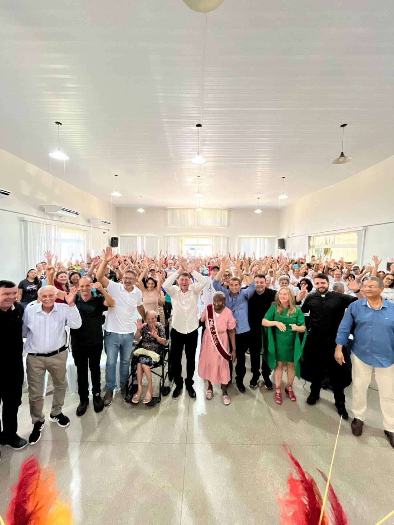EVENTO CELEBRA A RETOMADA DAS ATIVIDADES DA TERCEIRA IDADE - ALEGRIA  DE VIVER EVENTO CELEBRA A RETOMADA DAS ATIVIDADES DA TERCEIRA IDADE - ALEGRIA  DE VIVER