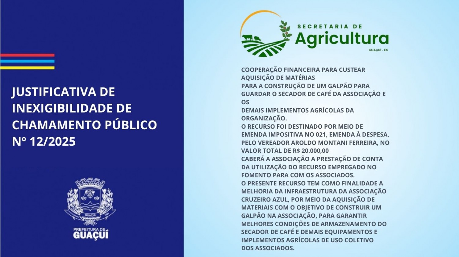 JUSTIFICATIVA DE INEXIGIBILIDADE DE CHAMAMENTO PÚBLICO Nº 12/2025 JUSTIFICATIVA DE INEXIGIBILIDADE DE CHAMAMENTO PÚBLICO Nº 12/2025