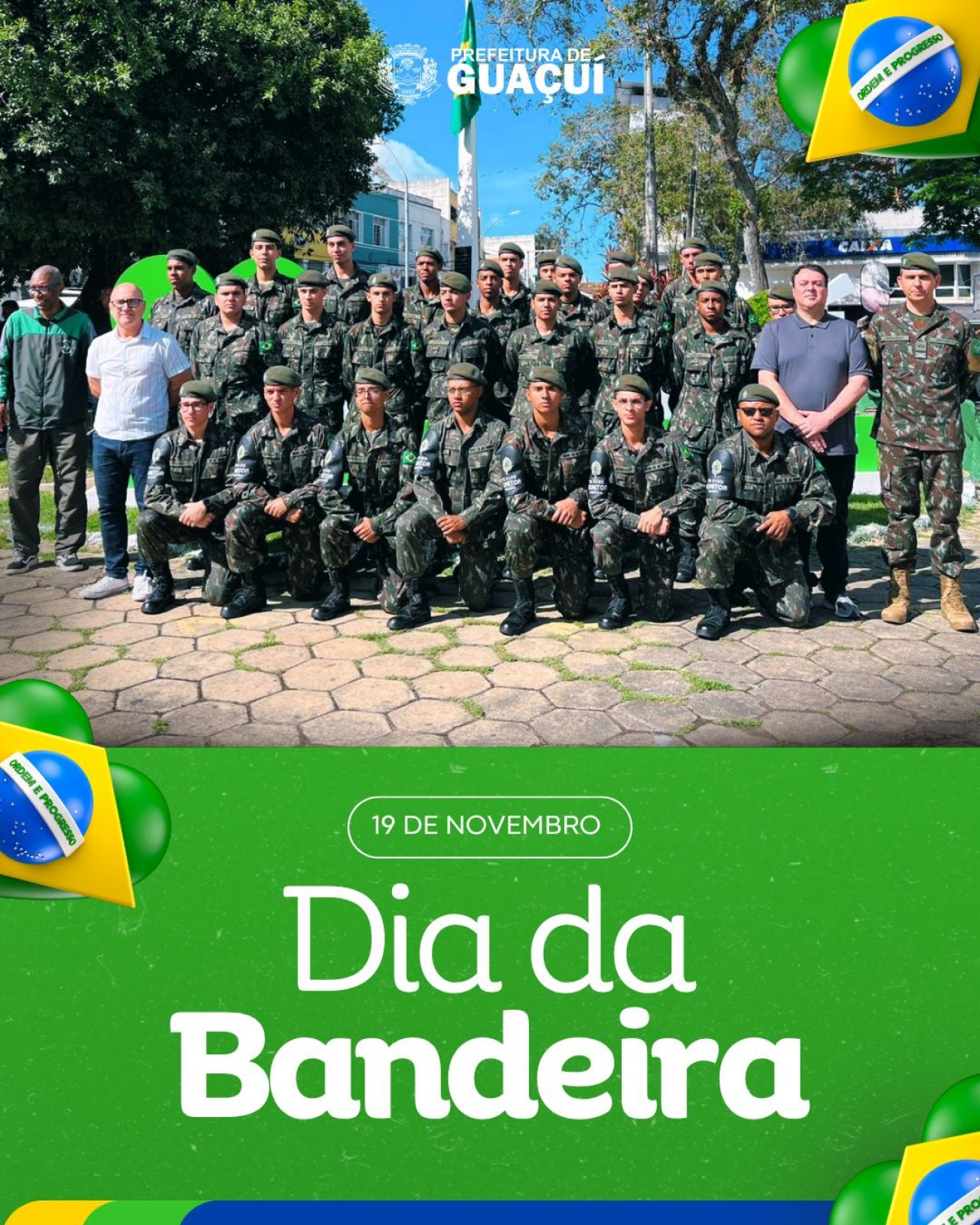 DIA DA BANDEIRA EM GUAÇUÍ DIA DA BANDEIRA EM GUAÇUÍ