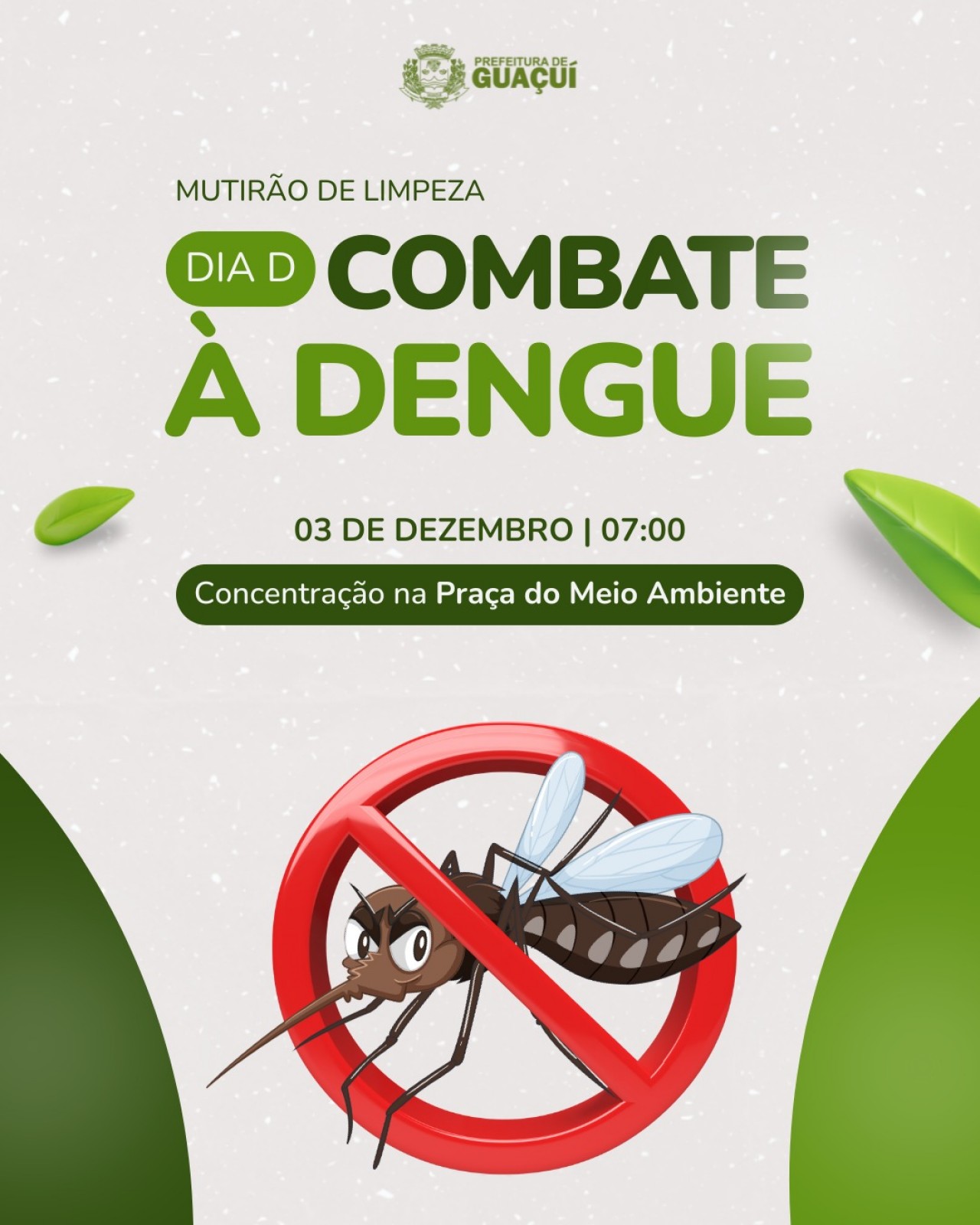 DIA D DE COMBATE À DENGUE DIA D DE COMBATE À DENGUE