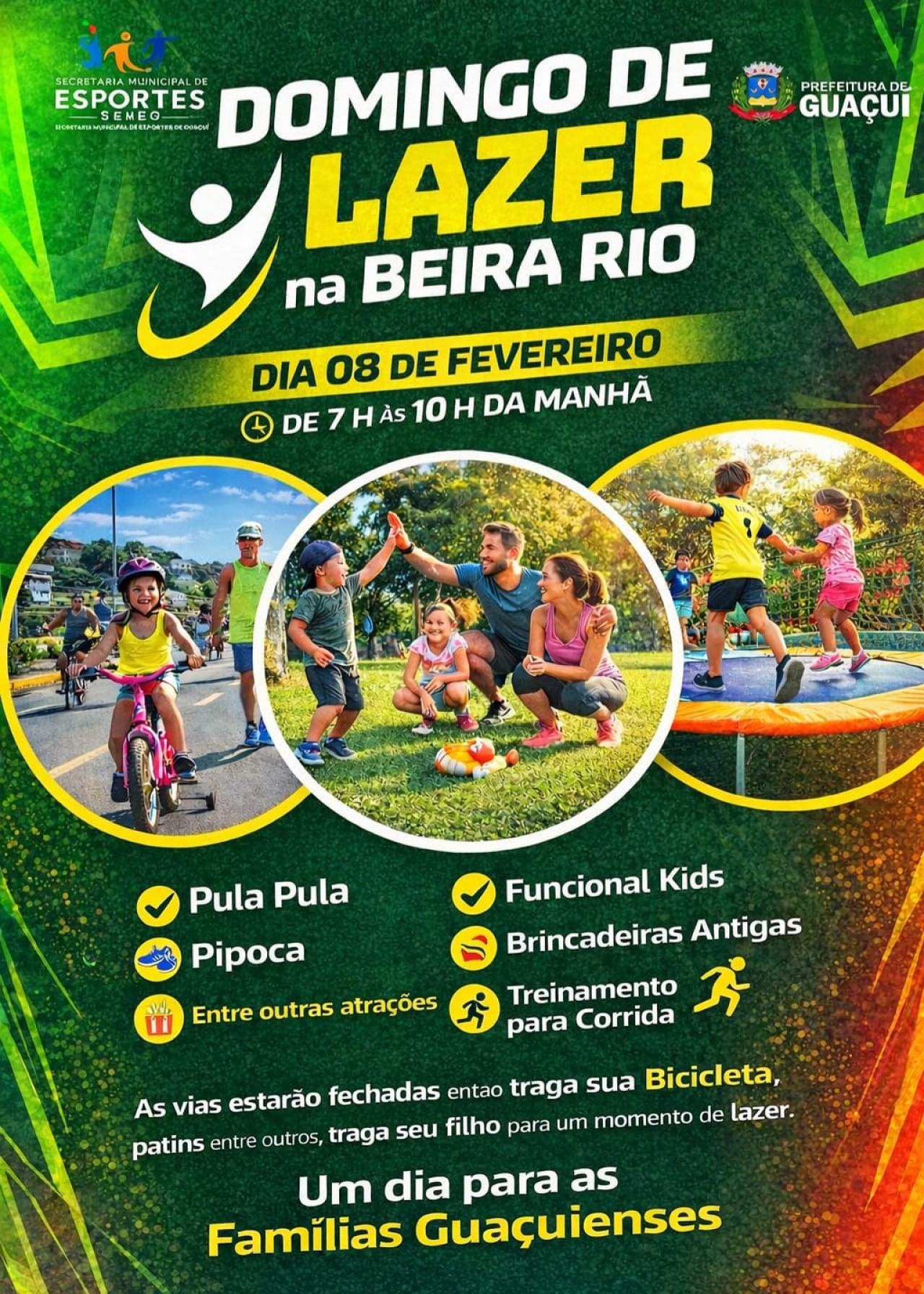 DOMINGO DE LAZER NA BEIRA RIO DOMINGO DE LAZER NA BEIRA RIO