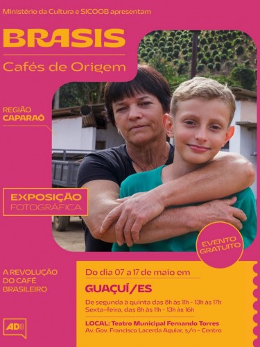 Exposição “BRASIS – Cafés de Origem” chega a Guaçuí com entrada gratuita Exposição “BRASIS – Cafés de Origem” chega a Guaçuí com entrada gratuita