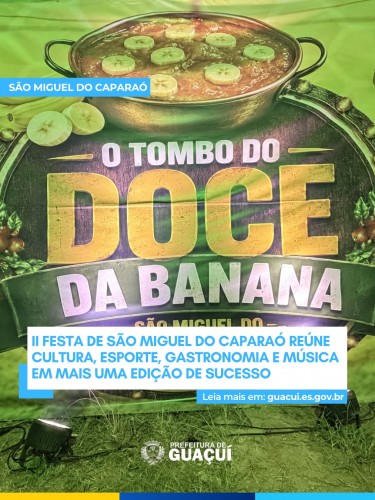 II Festa de São Miguel do Caparaó reúne cultura, esporte, gastronomia e música em mais uma edição de sucesso II Festa de São Miguel do Caparaó reúne cultura, esporte, gastronomia e música em mais uma edição de sucesso